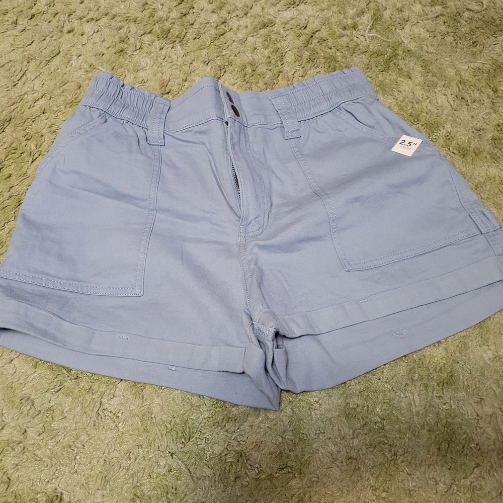 Arizona Jean Company Light Blue High Waist Women's Shorts